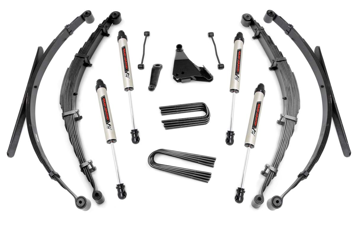Ford F-350 Super Duty Suspension Lift Kit - Rear - Rough Country - V2 - 1999
